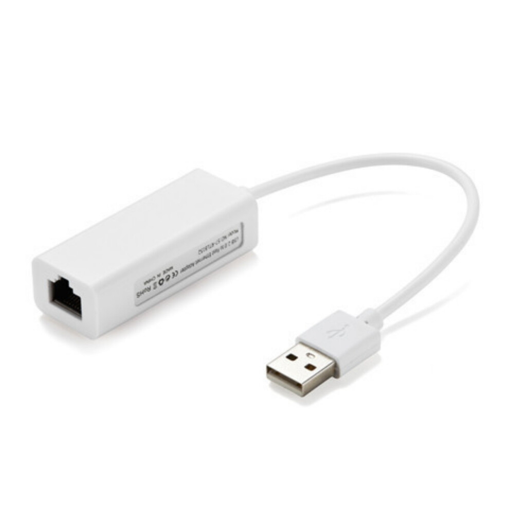 Usb 2.0 To Fast Ethernet Rj45 Network Adapter, 10/100 Mbps Ethernet Lan Dongle For Pc And Laptop 9310219843727