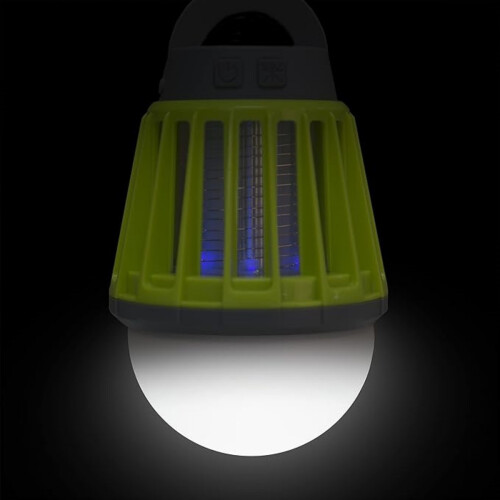 Insect Zapper and Lantern Combo, 180 Lumen LED Camping Light with 3 Brightness Settings, USB Rechargeable Bug 2