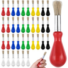 36 PCS Toddler Paint Brushes,Paint Brushes Kids with Colorful Handle Paints Brush Bulk for Watercolor Painting Art