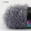 Super Soft Mixed Fiber Yarn Roll Light Gray 100g 1