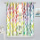 Rainbow Raindrops Curtains Watercolor Abstract Pattern 5