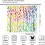 Rainbow Raindrops Curtains Watercolor Abstract Pattern 6