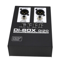 2-Channel Active DI Box for Live and Studio Use