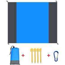 Foldable Waterproof Beach Blanket, Sand Proof Picnic Mat for Outdoor Use, Lightweight and Durable