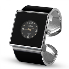 Vierkant wijzerplaat horloge met armband en quartz uurwerk voor dames, elegant polshorloge met grote wijzerplaat voor dagelijks gebruik