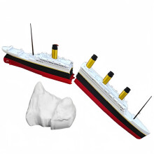 Realistisches, zerbrechliches Titanic-Badespielzeug und Poolspielzeug, historisch akkurates, zerbrechliches Titanic-Boots-Topper