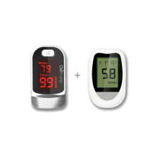 Vingerclip bloedglucosemeter, slimme draagbare testkit voor senioren, thuis en op reis