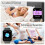 IP68 Waterproof Smart Watch with Bluetooth Calling, Heart Rate and Sleep Tracking, Includes Two Straps 4