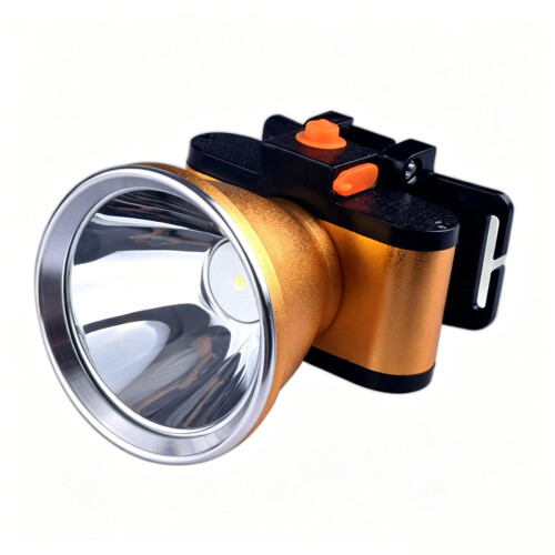 LED High-Brightness Smart Gesture Sensing Headlamp, Outdoor Long-Range Rechargeable Head-Mounted Mining Flashl 2