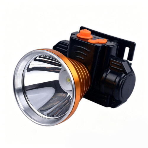 LED High-Brightness Smart Gesture Sensing Headlamp, Outdoor Long-Range Rechargeable Head-Mounted Mining Flashl 1