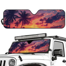 Foldable Windshield Sunshade for Jeep Wrangler Gladiator