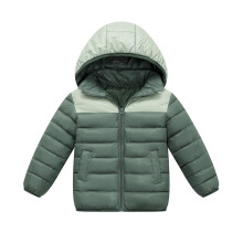 Veste d'hiver pour fille à capuche, légère et isolée