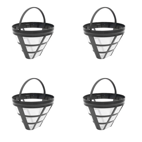 Reusable Coffee Filter Basket for 8-12 Cup Machines 4 Pack