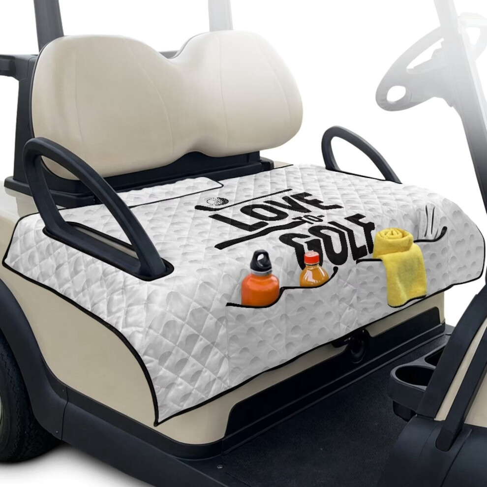 Golf Cart Seat Covers Portable Love To Golf Design 901175003820