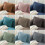 Decorative Pillow Set Dark Blue Polyester 2 pcs 2