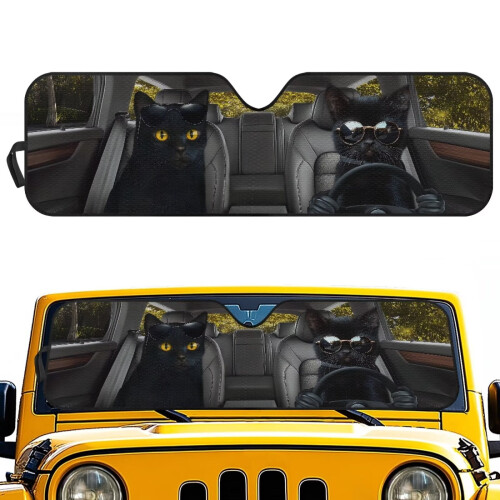 Foldable Windshield Sun Shade for Jeep