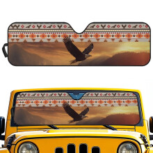 Aztec Eagle Windshield Sun Shade for Jeep JK JL JT