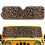 Jeep Wrangler Windshield Sun Shade UV-Blocking Brown 1