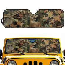 Camouflage Windshield Sun Shade for Jeep Wrangler JL/JLU/4XE