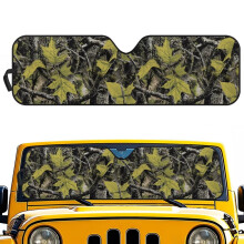 Green Camo Windshield Sun Shade for Jeep Wrangler TJ JK JL