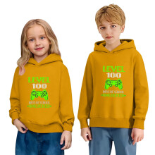 100 Days of School Hoodie Kids Casual Long Sleeve Pullover