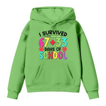 100th Day of School Hoodie for Kids 2-13 Years