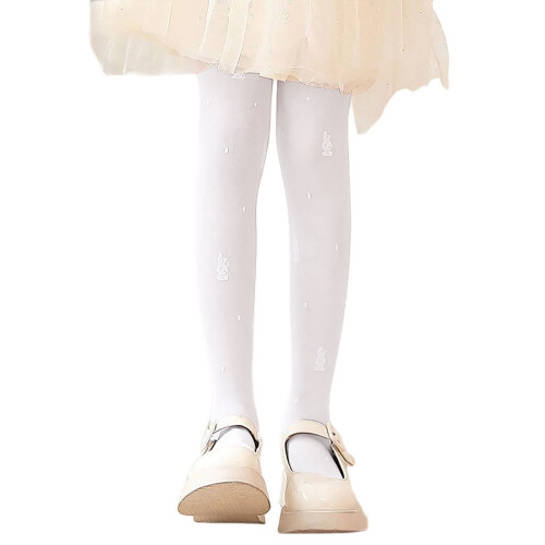 Kids Bunny Print Tights Summer Soft Breathable Stretchy 1