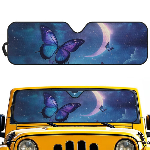 Windshield Sun Shade for Jeep Wrangler JL/JLU 2018–2025