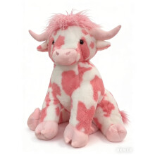Cow Plush Toy Brown 14 Inch Gift for Kids
