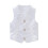 Boys Formal Vest Solid Color V-Neck 3-Button Waistcoat with 1