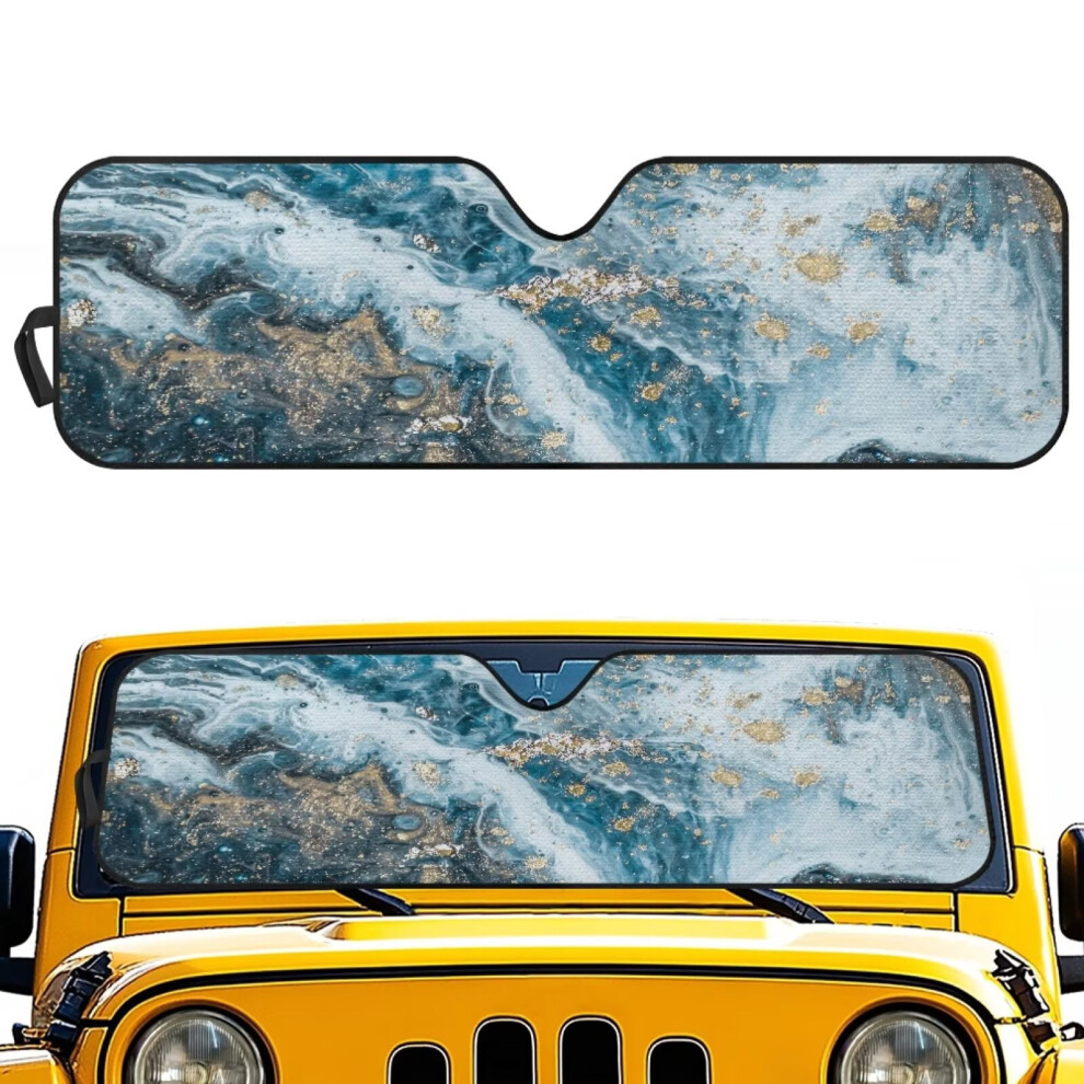 American Flag Eagle Sun Shade For Jeep Wrangler Jl/Jlu 901175014352