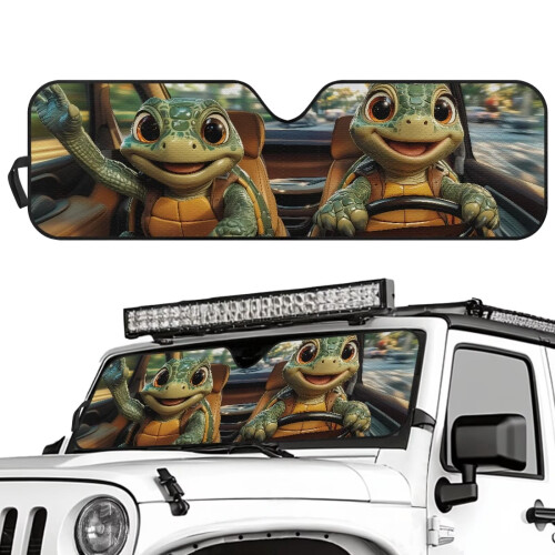 Windshield Sun Shade for Jeep Wrangler Compass Gladiator