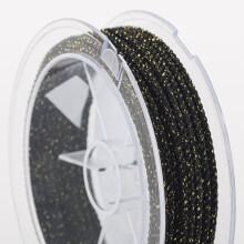 Black Twisted Cord Rope 2mm 5 Yards