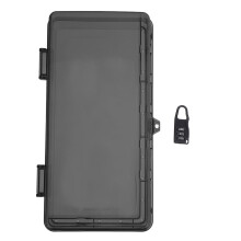 Waterproof Outdoor Electrical Box Cover Black ABS 1pc