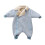 Winter Baby Romper Snowsuit Fuzzy Lining Unisex 1