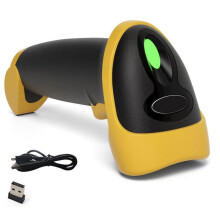 Wireless 2D Barcode Scanner QR Bar Code Reader for Supermarket Logistics Warehouse Retail POS