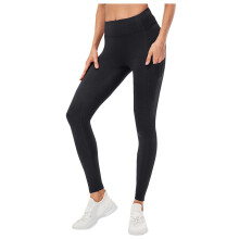 Women's Fleece-Lined Thermal Tights Black XL