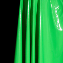 PU Mirror Leather Fabric Green 39x55 Inch