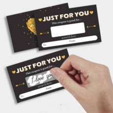 Valentine's Day Scratch Cards and Love Coupons – 30 DIY
