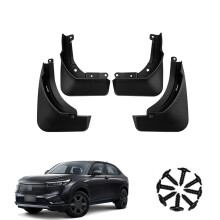 Car Mud Guards for Honda HR-V 2022 Front Rear 4-Piece Black