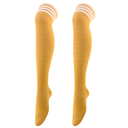 Women's Over-Knee Socks Yellow Pair