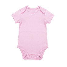 Baby Bodysuit Romper Unisex Light Pink 12-18 Months