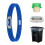 Adjustable Elastic Trash Can Band Sky Blue 1 Pc 1