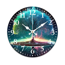 Horloge murale silencieuse au design moderne, 30 cm (12 pouces)