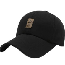 Men's Canvas Baseball Cap with Wide Brim, Casual Outdoor Duckbill Hat for Spring, Autumn and Four Seasons Wear