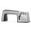 4 in 1 Diamond Knife Sharpener for Kitchen Knives and Scissors, Multifunctional Black Tool 1