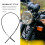 Motorcycle Clutch Throttle Cable Metal 1 Pack 3