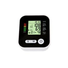Blood Pressure Monitor for Atrial Fibrillation, 4-in-1 Heart Rate and Arrhythmia Detector, Portable LCD Cuff M