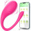Mini Vibrating Egg Massager with Bluetooth Remote Control, Waterproof, Compact Personal Massager, Purple 1