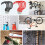 Heavy Duty Bike Hooks Wall Ceiling Mounted 2 Pack 1